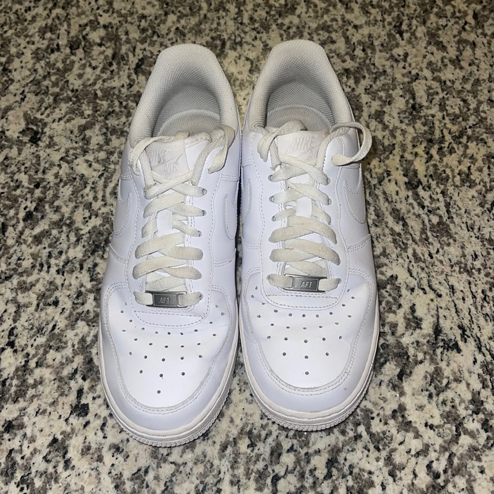 White Nike Air Forces